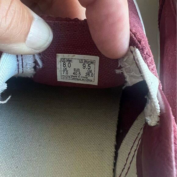 Vans Classic “Pinked” Suede Slip On Men’s 8/Women’s 9.5 main image 8